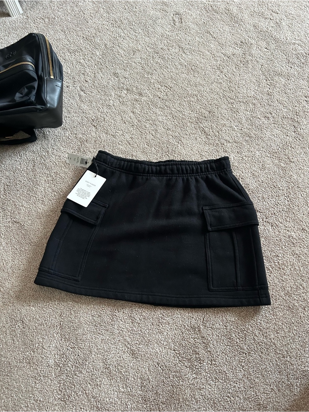 Aritzia Women’s Black Cargo Pocket Mini Skirt